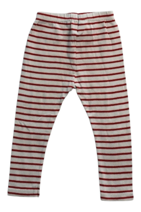 A Red Leggings from Petit Bateau in size 12-18M for neutral. (Back View)