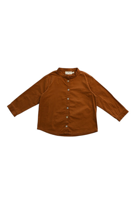 A Brown Shirts from Konges Sløjd in size 3T for boy. (Front View)