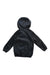 A Black Rain Jackets from K-Way in size 18-24M for boy. (Back View)