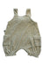 A Beige Overall Shorts from Poudre Organic in size 6-12M for boy. (Back View)