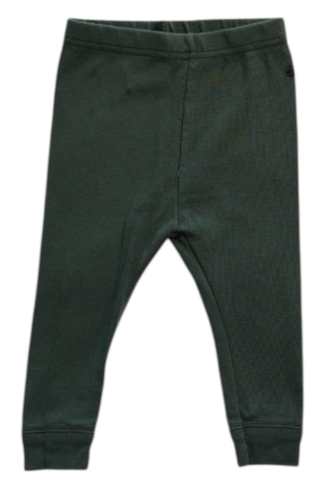 A Green Leggings from Petit Bateau in size 3-6M for neutral. (Front View)