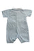 A Blue Short Sleeve Rompers from Emile et Rose in size 3-6M for boy. (Back View)