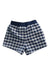 A Blue Shorts from The Little White Company in size 3-6M for boy. (Back View)