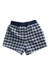 A Blue Shorts from The Little White Company in size 3-6M for boy. (Back View)