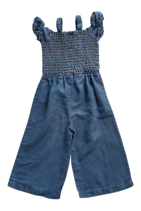 A Blue Sleeveless Rompers from Vince Camuto in size 3T for girl. (Back View)