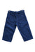 A Navy Casual Pants from Petit Bateau in size 6-12M for girl. (Back View)