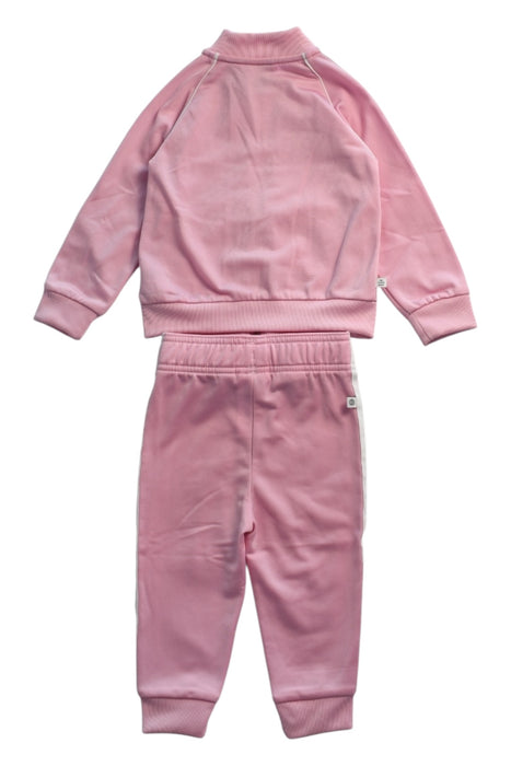 A Pink Pants Sets from Adidas in size 6-12M for girl. (Back View)