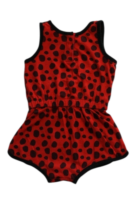 A Red Sleeveless Rompers from Nike in size 3-6M for girl. (Back View)