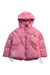 A Pink Puffer/Quilted Coats & Outerwear from Sanrio in size 3T for girl. (Front View)