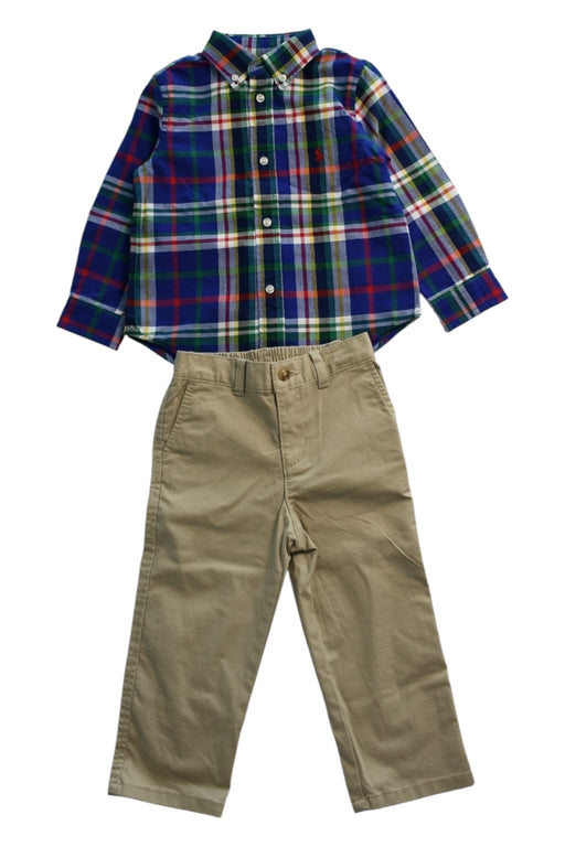 A Multicolour Pants Sets from Ralph Lauren in size 18-24M for boy. (Front View)