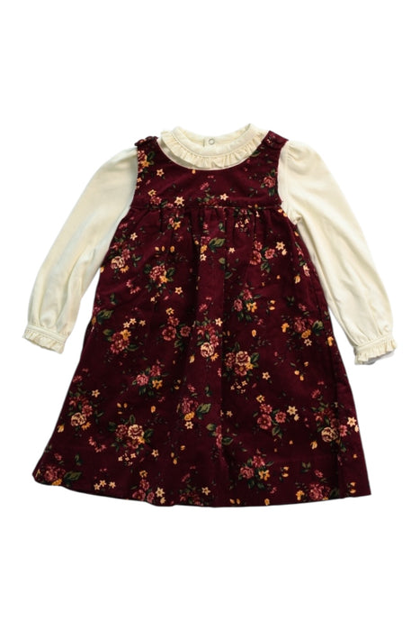 A Burgundy Dress Sets from Ralph Lauren in size 6-12M for boy. (Front View)