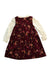 A Burgundy Dress Sets from Ralph Lauren in size 6-12M for boy. (Back View)