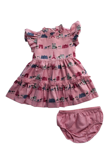 A Pink Dress Sets from Janie & Jack in size 12-18M for girl. (Front View)