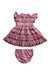 A Pink Dress Sets from Janie & Jack in size 12-18M for girl. (Back View)