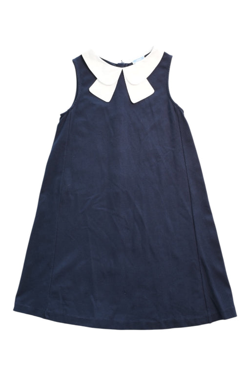 A Navy Sleeveless Dresses from Jacadi in size 12Y for girl. (Front View)