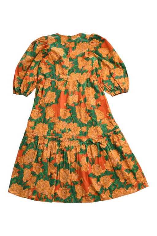 A Multicolour Long Sleeve Dresses from Mini Rodini in size 11Y for girl. (Back View)