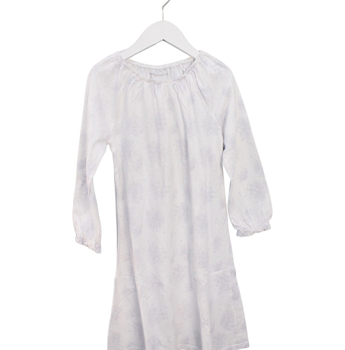 A White Long Sleeve Dresses from The Little White Company in size 5T for girl. (Front View)