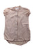 A Beige Short Sleeve Shirts from Retykle in size Newborn for girl. (Front View)