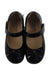 A Black Flats from Retykle in size Newborn for girl. (Back View)