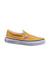 A Yellow Slip Ons from Retykle in size Newborn for neutral. (Front View)