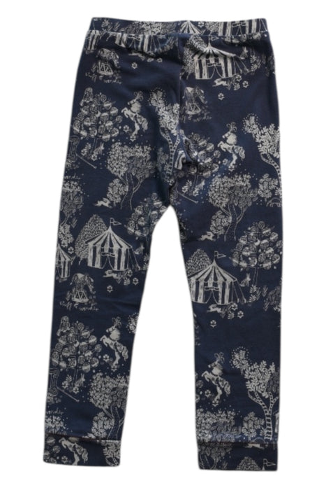 A Navy Leggings from White Stuff in size 4T for girl. (Back View)