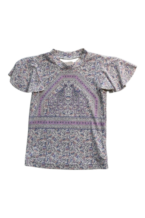 A Multicolour Rash Guards from Seafolly in size 4T for girl. (Front View)