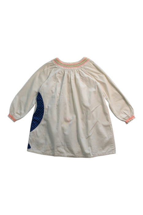 A Multicolour Long Sleeve Dresses from Boden in size 4T for girl. (Back View)