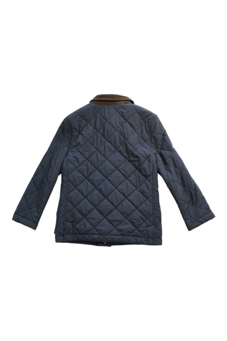 A Navy Puffer/Quilted Coats & Outerwear from Polo Ralph Lauren in size 7Y for neutral. (Back View)
