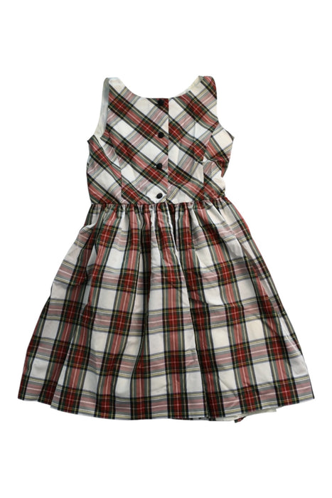 A Multicolour Sleeveless Dresses from Polo Ralph Lauren in size 14Y for girl. (Back View)