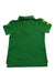 A Green Short Sleeve Polos from Polo Ralph Lauren in size 4T for boy. (Back View)