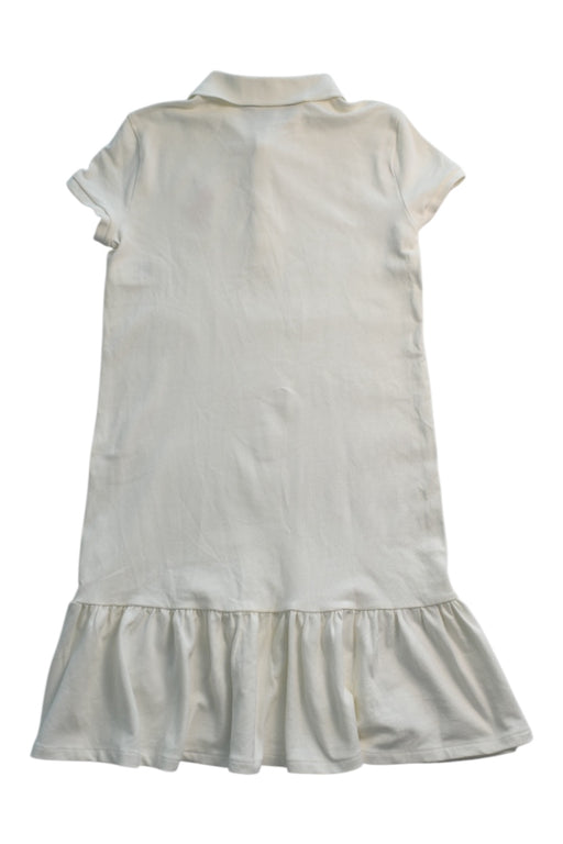 A White Short Sleeve Dresses from Polo Ralph Lauren in size 14Y for girl. (Back View)