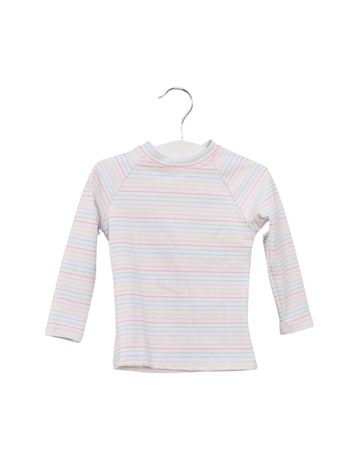 A Multicolour Rash Guards from Minnow in size 6-12M for girl. (Front View)