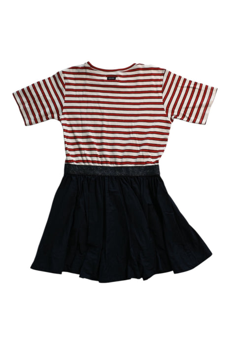 A Red Short Sleeve Dresses from Catimini in size 8Y for girl. (Back View)