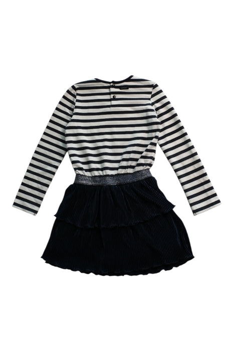 A Black Long Sleeve Dresses from Catimini in size 6T for girl. (Back View)