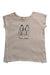 A Beige Short Sleeve T Shirts from Bonpoint in size 6T for girl. (Front View)