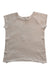 A Beige Short Sleeve T Shirts from Bonpoint in size 6T for girl. (Back View)