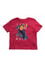 A Red Short Sleeve T Shirts from Catimini in size 6T for girl. (Front View)