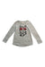 A Grey Long Sleeve Tops from Catimini in size 8Y for girl. (Front View)