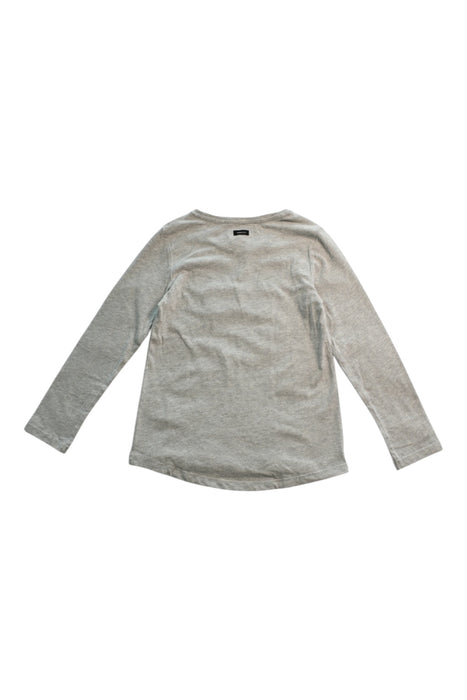 A Grey Long Sleeve Tops from Catimini in size 8Y for girl. (Back View)