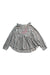 A Black Long Sleeve Tops from Catimini in size 10Y for girl. (Front View)