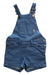 A Blue Overall Shorts from Bonpoint in size 6T for neutral. (Front View)