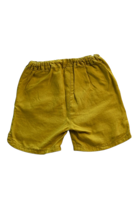 A Yellow Shorts from Petit Bateau in size 8Y for neutral. (Back View)
