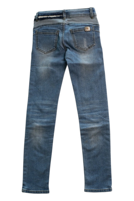 A Blue Jeans from Catimini in size 8Y for girl. (Back View)