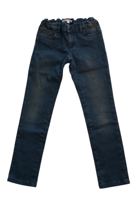 A Blue Jeans from Bonpoint in size 8Y for girl. (Front View)