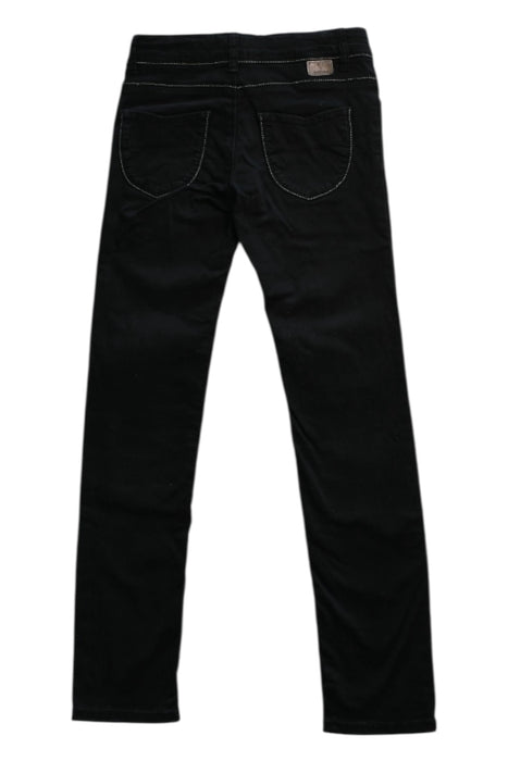 A Black Jeans from Catimini in size 8Y for girl. (Back View)