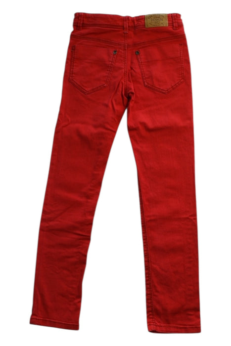 A Red Casual Pants from Catimini in size 8Y for girl. (Back View)