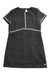 A Black Short Sleeve Dresses from Michael Kors in size 12Y for girl. (Front View)