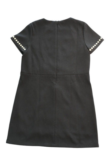 A Black Short Sleeve Dresses from Michael Kors in size 12Y for girl. (Back View)
