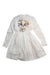 A White Long Sleeve Dresses from Zadig & Voltaire in size 12Y for girl. (Back View)