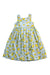 A Yellow Sleeveless Dresses from Confiture in size 11Y for girl. (Back View)
